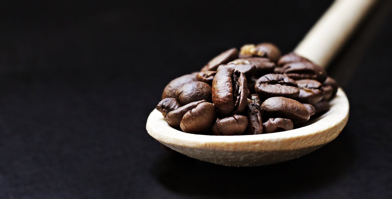Bild på kaffebönor
